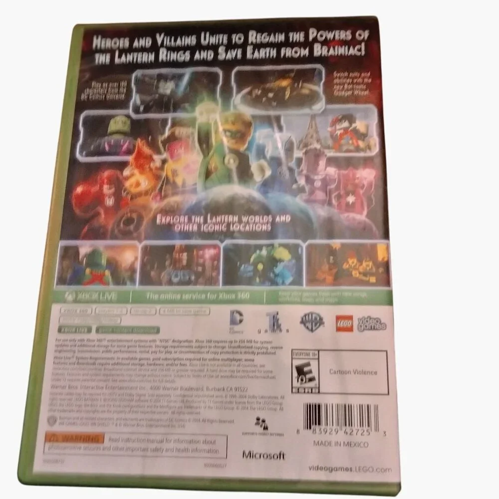 Lego Batman 3 Beyond Gotham Xbox 360 Manual
